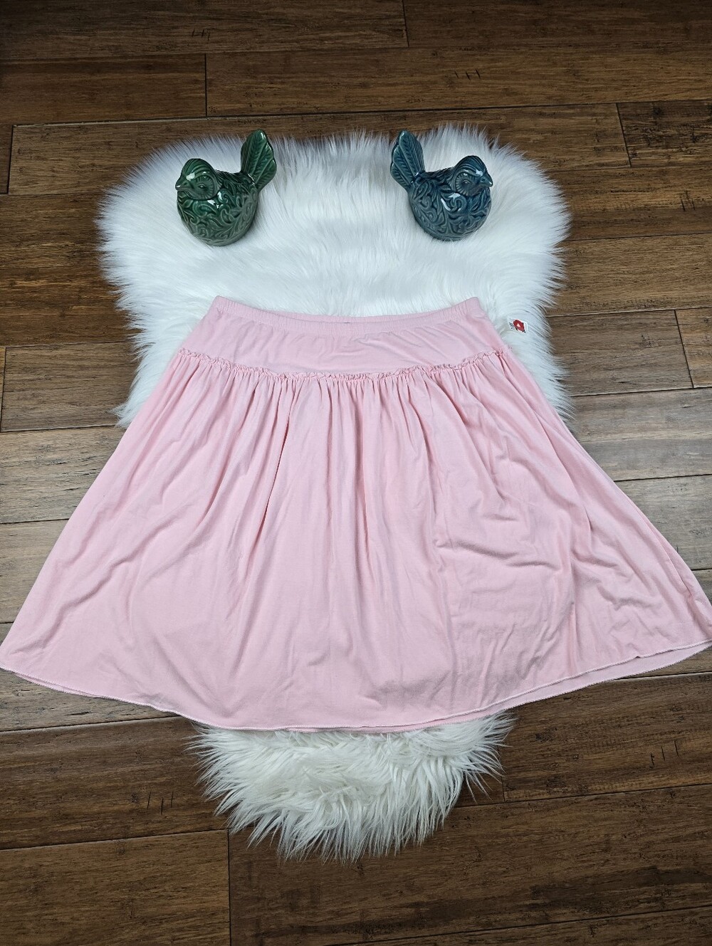 Fresh Produce Pink Ruffle Mini Skirt Medium - Picture 10 of 12